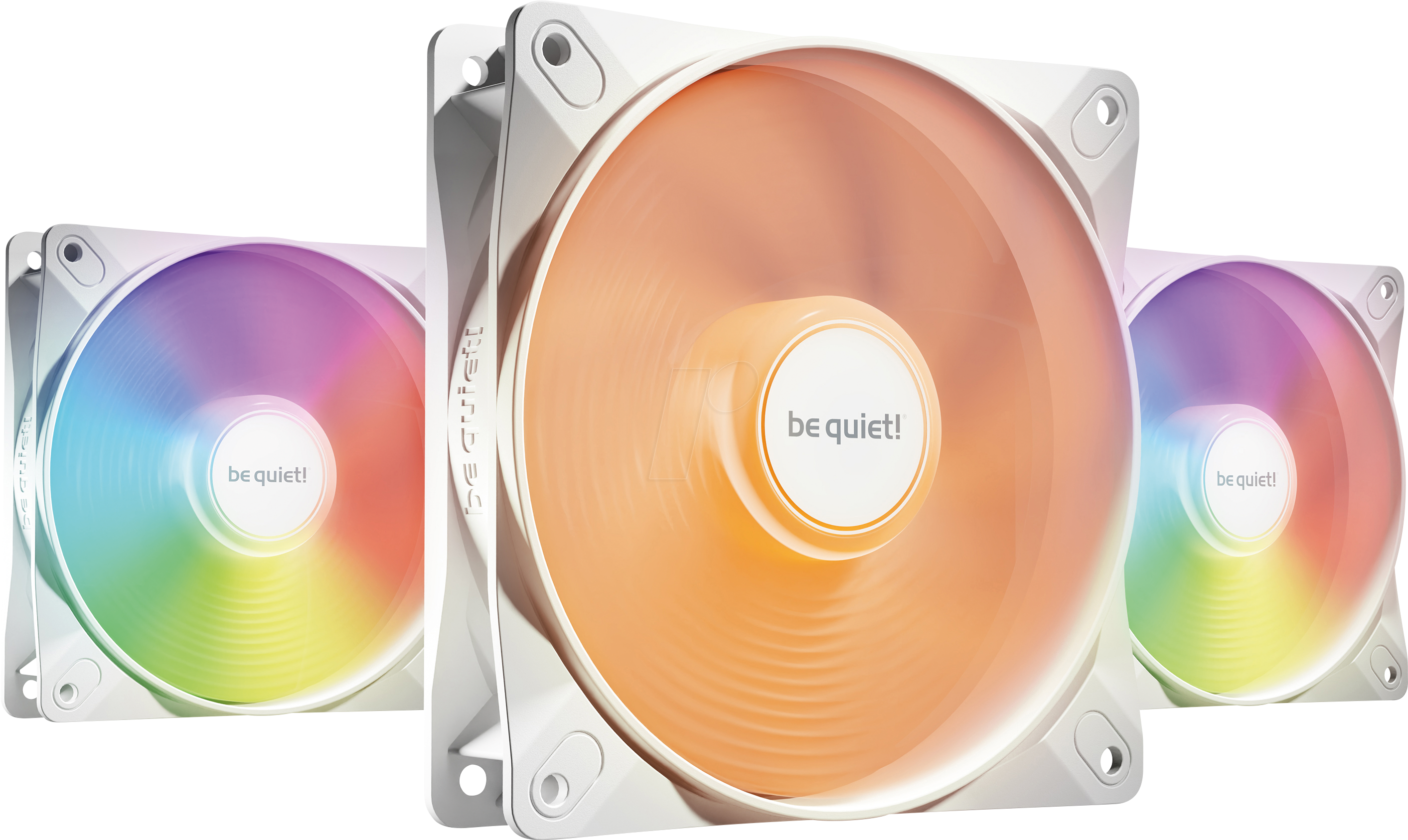 BQT BL125 - be quiet! LIGHT WINGS LX | 120mm PWM high-speed Weiß 3er-Set