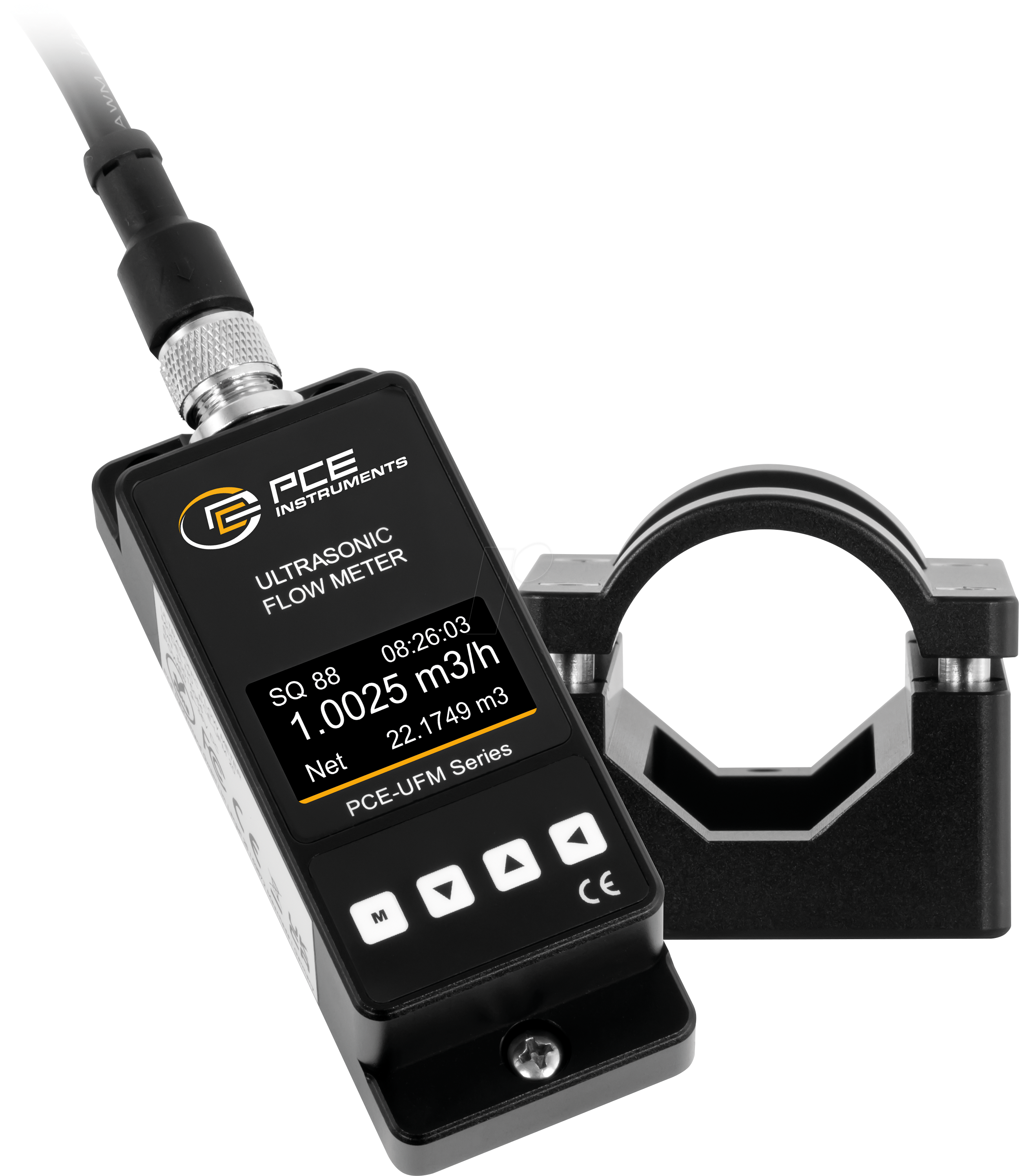 PCE UFM 25 - Durchflussmesser zum Festeinbau PCE-UFM 25
