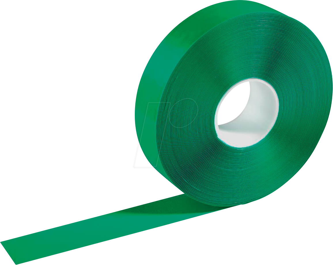 DURABLE 172505 - Bodenmarkierungsband, grün, 1,2 mm dick, 50 mm x 30 m