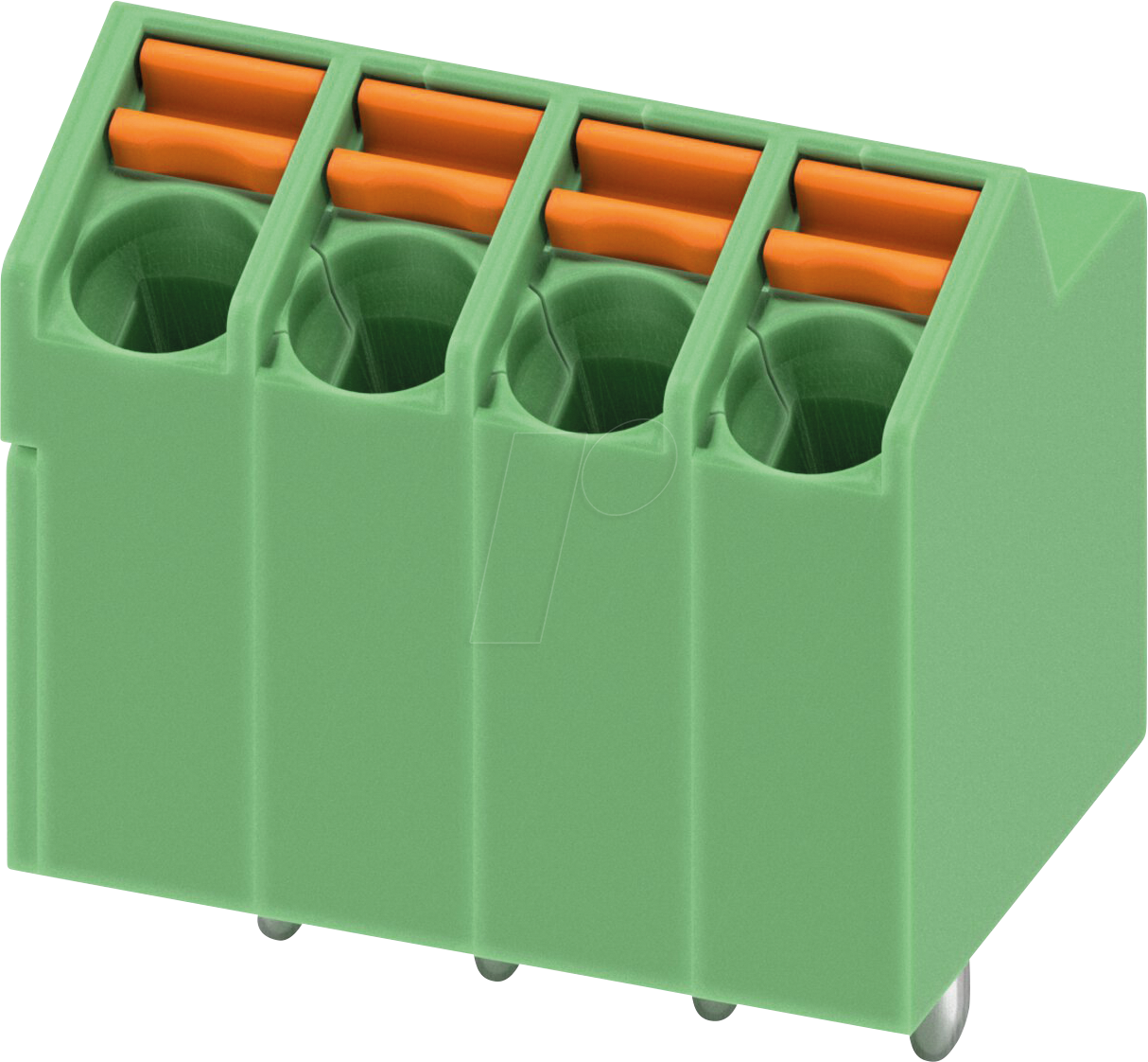 SPTA 1 4 3,5 - Leiterplattenklemme, 4 polig, RM: 3,5 mm, 0,2 - 1,5 mm²