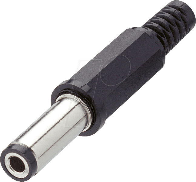 LUM XNES 250 - Hohlstecker Knickschutz, Ø außen: 5,5 mm, Ø innen: 2,5 mm