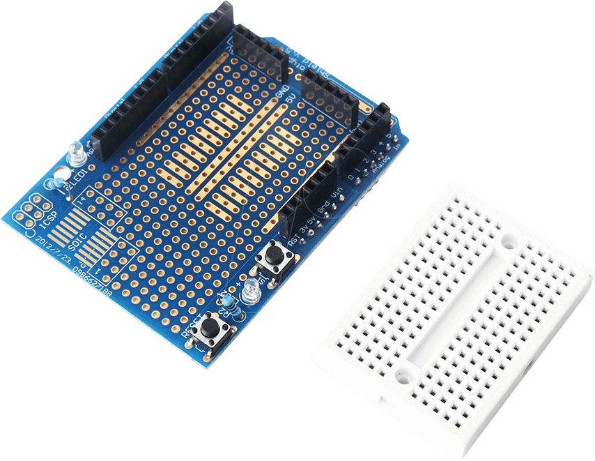 ARD PSHD3 UNO - Arduino Shield - Protoshield-Kit mit Steckboard, für Uno