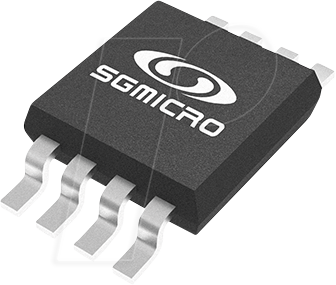 SGM8521XS/TR - 1-fach Rail-to-Rail-OP, 2,1..5,5 V, 0,15 MHz, 0,05 V/µs, SO-8