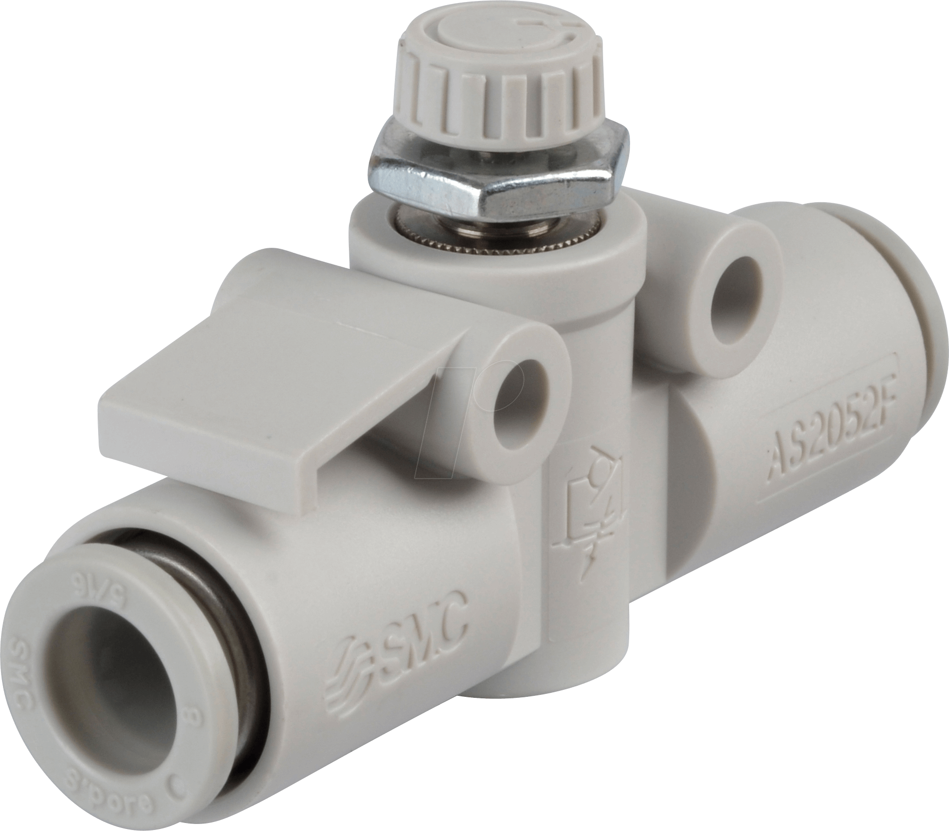 AS2052F-08 - Drosselrückschlagventil, gerade, R1/4  8 mm
