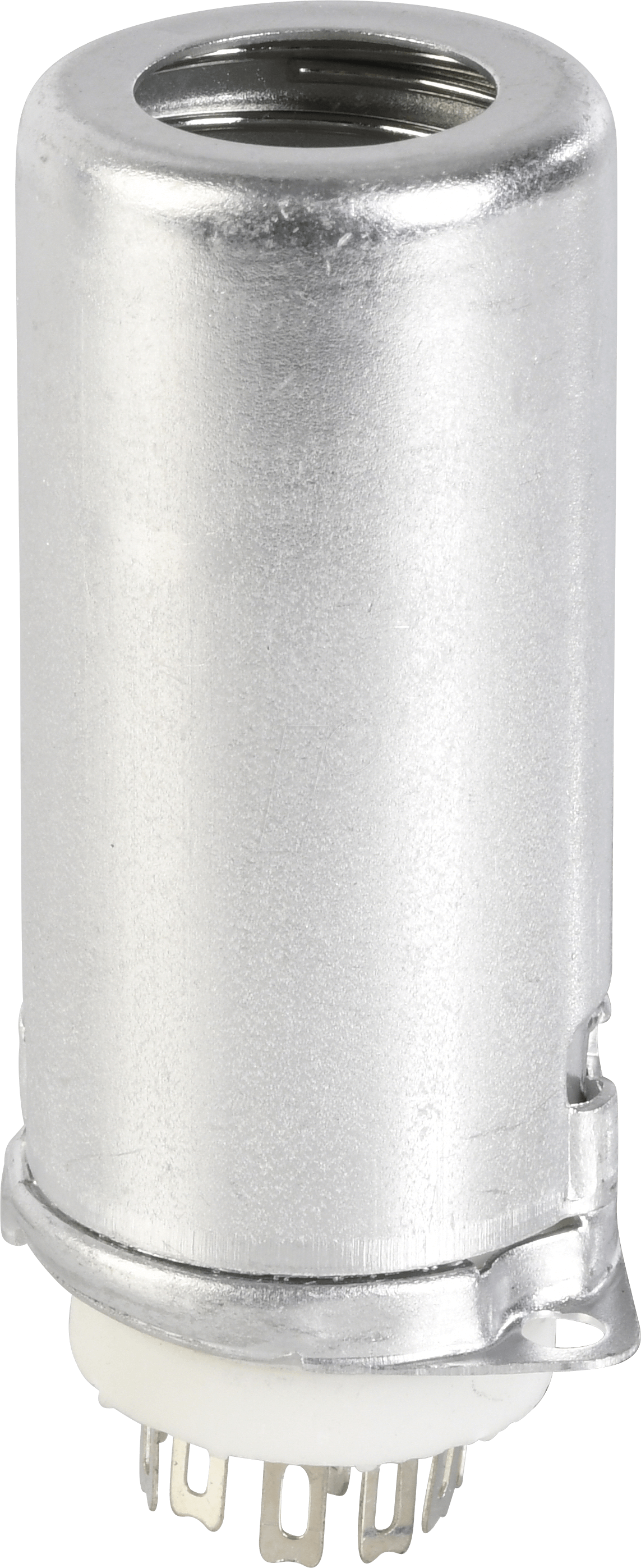 TUBE S 9 DC 02 - Röhrenfassung, mit Haube, 9-pol, Draht-/Chassis