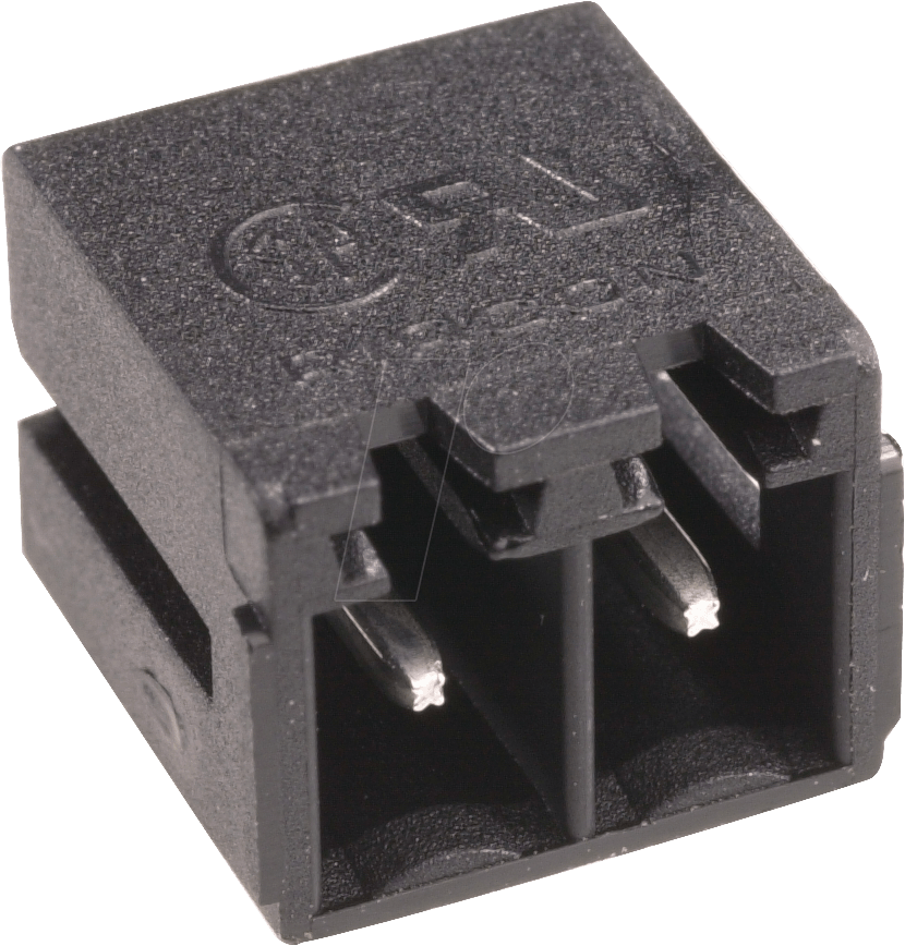 AKL 382-02 - Wannenstecker für AKL 369, 2-pol, RM3,81