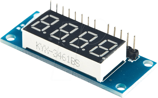 DEBO 4NUM DIS3 - Entwicklerboards - 4-stellige 7-Segmentanzeige
