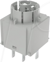 RAFI 1.20.122003 - RAFIX 16, Schaltelement Standard, Silber, mit Lampenfassung