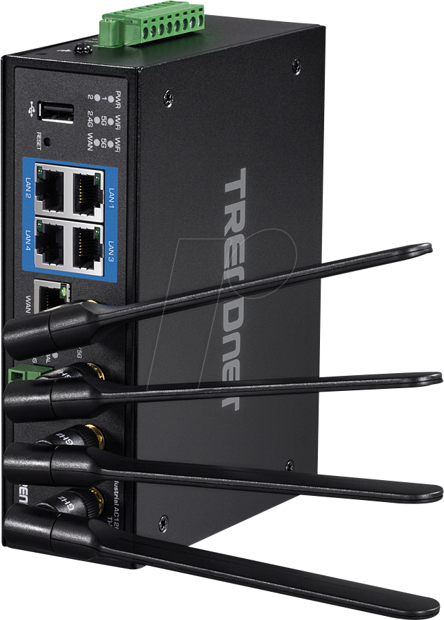 TRN TI-W100 - WLAN Router 2.4/5 GHz 1167 MBit/s