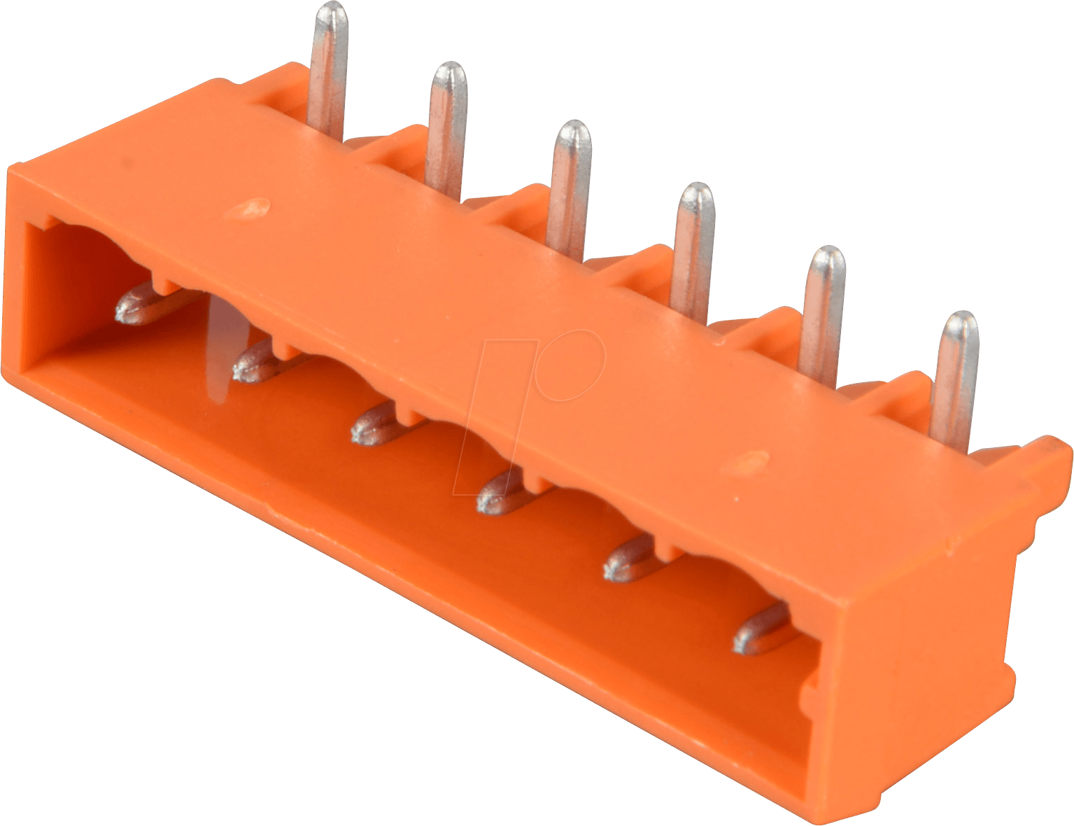 WAGO 231-536 - Print-Stiftleiste, Midi, RM 5,08, gewinkelt, 6-polig