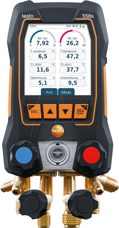 TESTO 0564 5583 - Smarte, digitale Monteurhilfe testo 558s, Smart Vakuum Set