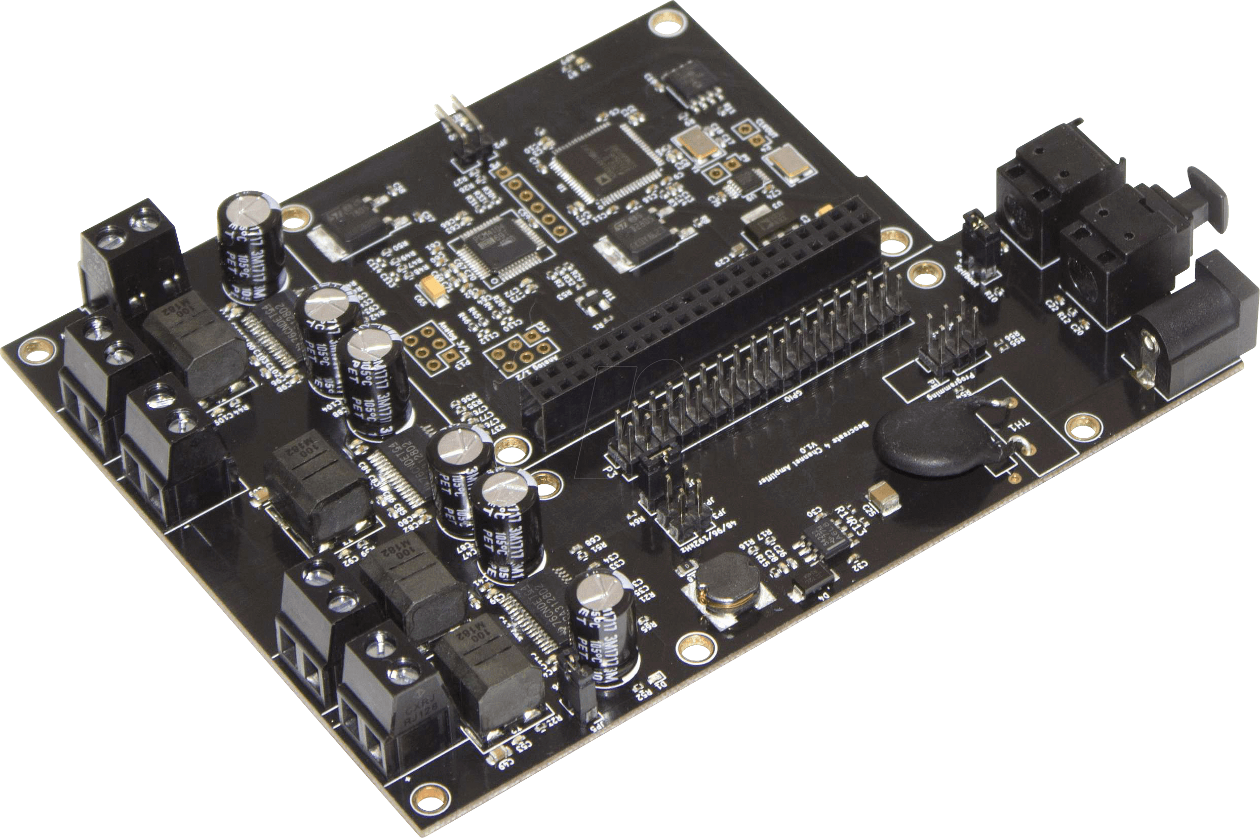 RPI HB BEOCREATE - Raspberry Pi Shield - Beocreate 4 Channel Amplifier