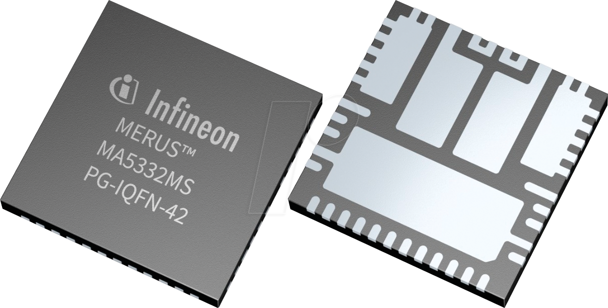 MA5332MS - 200 W Stereo-integrierter Class D-Verstärker, 2-Kanal, QFN-42