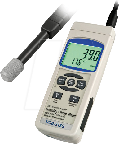 PCE 313 S - Feuchtemessgerät PCE-313 S inkl. Sinterfilter