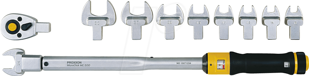 PROXXON 23342 - Drehmomentschlüssel, 40-200 Nm, MicroClick MC 200 Multi