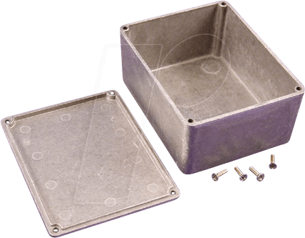 1590C - Alugehäuse, 1590 C, 119,5 x 94 x 56,5 mm, aluminium