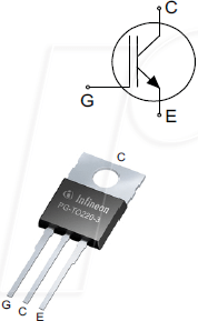 Thumbnail - IGP30N65F5 - IGBT-Transistor, N-Kanal, 650 V, 55 A, 188 W, TO-220