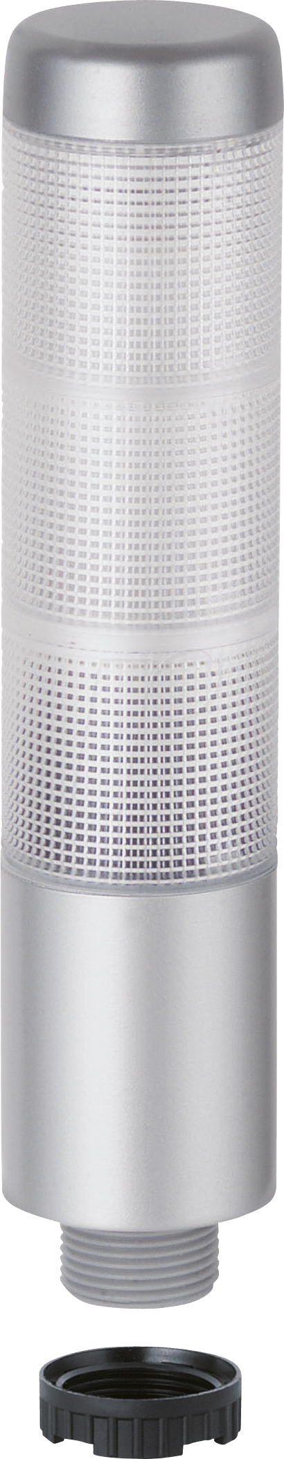 WERMA 698 310 75 - LED-Säule, gn/ge/rt, Kab, si, 24 V AC/DC