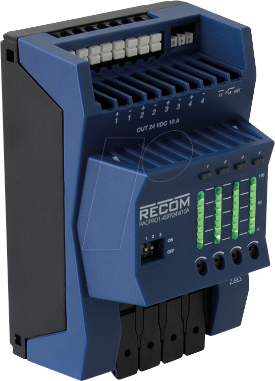 RACPRO1-24V-5A - Schaltnetzteil, Hutschiene, 120 W, 24 V, 5 A