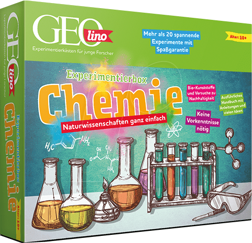 IS 9-631-67128-8 - Maker KIT GEOlino - Experimentierbox Chemie