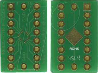 Thumbnail - RE 935-07R - Multiadapter LGA16 P=0,50 mm RM 2,54 mm