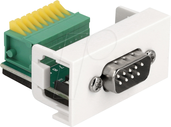 DELOCK 81408 - Easy 45 Modul D-Sub 9 Pin Stecker > Terminalblock