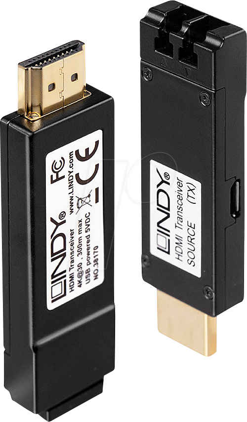 LINDY 38170 - HDMI Extender, 4K 60 Hz, 300 m