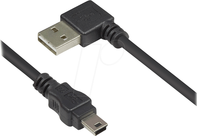 GC 3310-EU02W - USB 2.0 Kabel, EASY A Stecker auf Mini B Stecker, 2 m