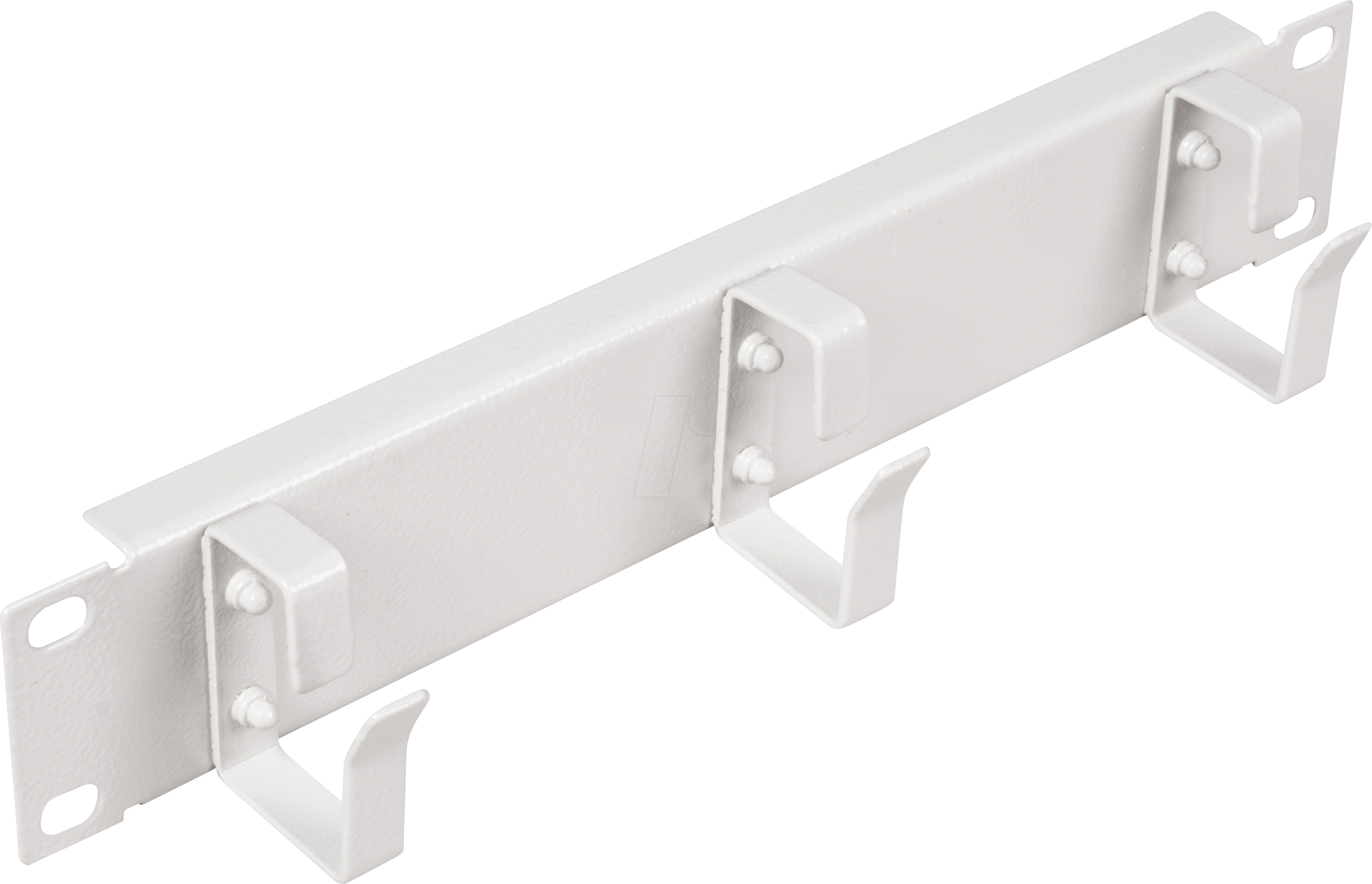 EQUIP EZMR-10-G - 10'' Kabelmanagement Panel, 3 Bügel, 1 HE, grau