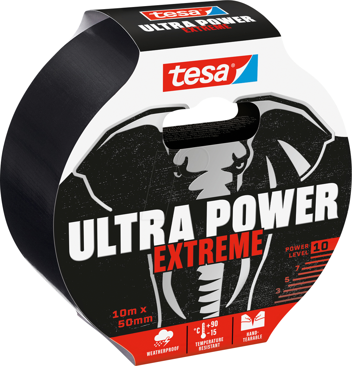 TESA 56622 - Ultra Power Extreme Tape 10m:50mm