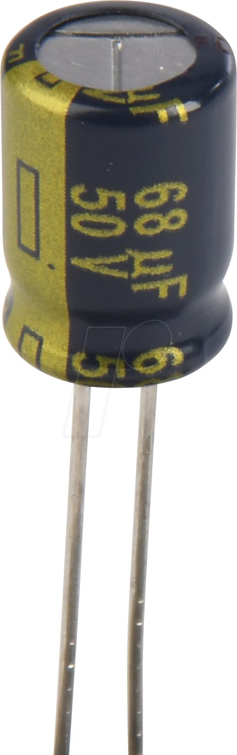 FC-A 68U 50 - Elko radial, 68µF, 50V, 105°C, low ESR, AEC-Q200