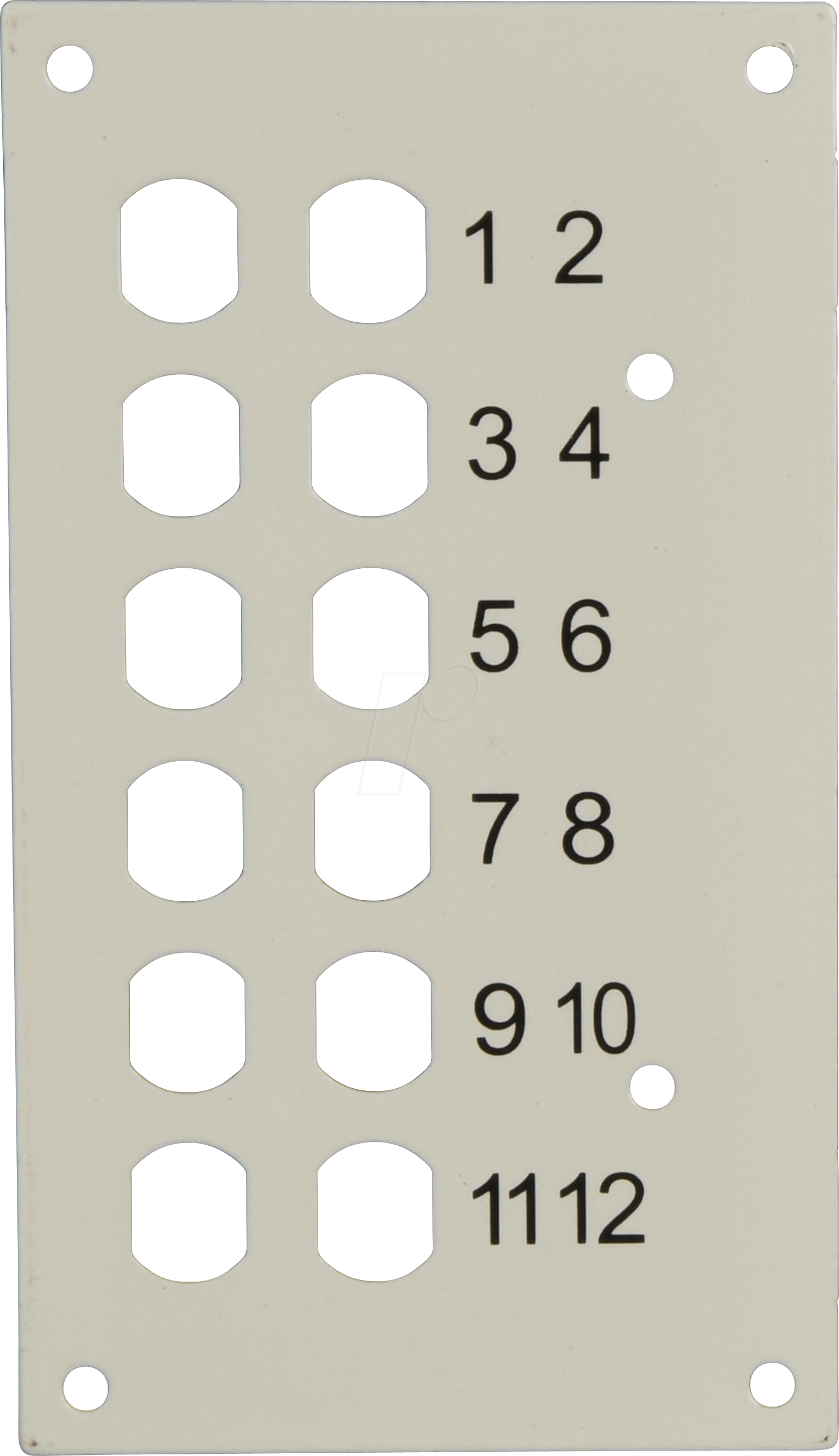 Thumbnail - EFB 53705.5V2B - Frontblende für 12x ST-Simplex