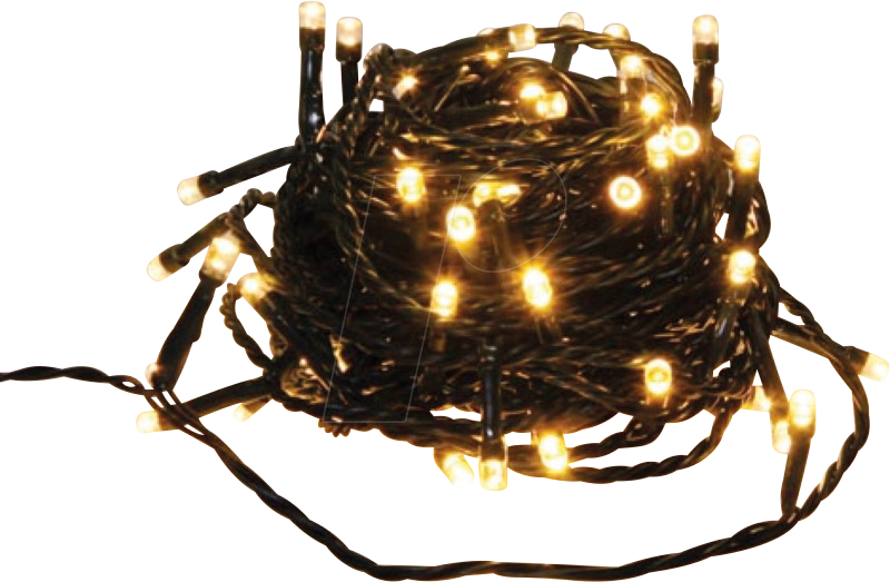 MXL-812024VUW - LED-Lichterkette, 8 m, 120 LEDs, warmweiß, 230 V