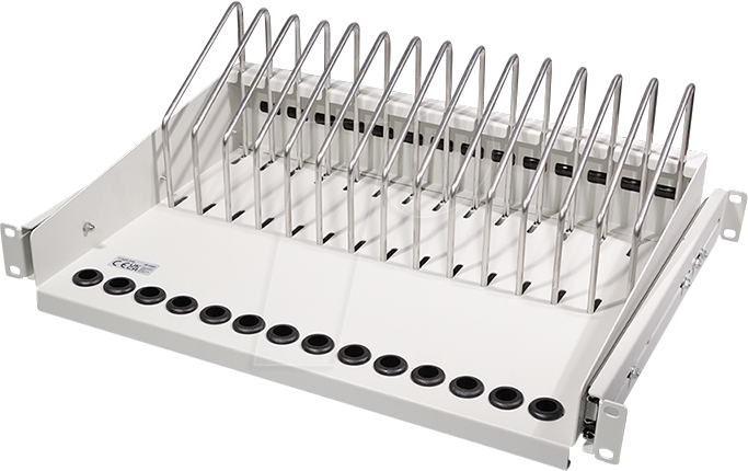 LOGILINK SF100G - 19'' Fachboden, 4,5 HE, grau