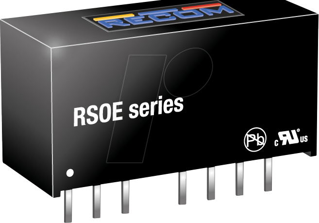 RSOE-2405S-H2 - DC/DC-Wandler RSOE, 18-36 Vin, Single, 5 Vout, 200 mA, SIP8