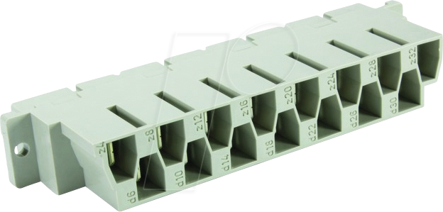 HAN 06 215 2811 - Federleiste H15, gerade, 15-pol