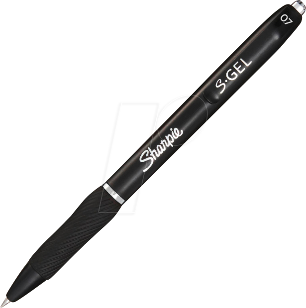 SHARPIE 2136595 - Sharpie S-Gel Gelroller, 0,7 mm, 1 Stück, schwarz