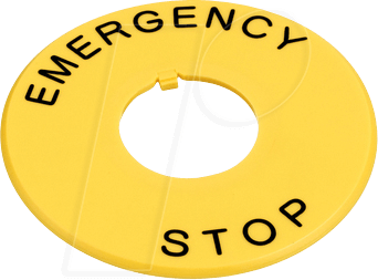 ID HWAV27Y - Beschriftungsschild XW, 60 mm , gelb