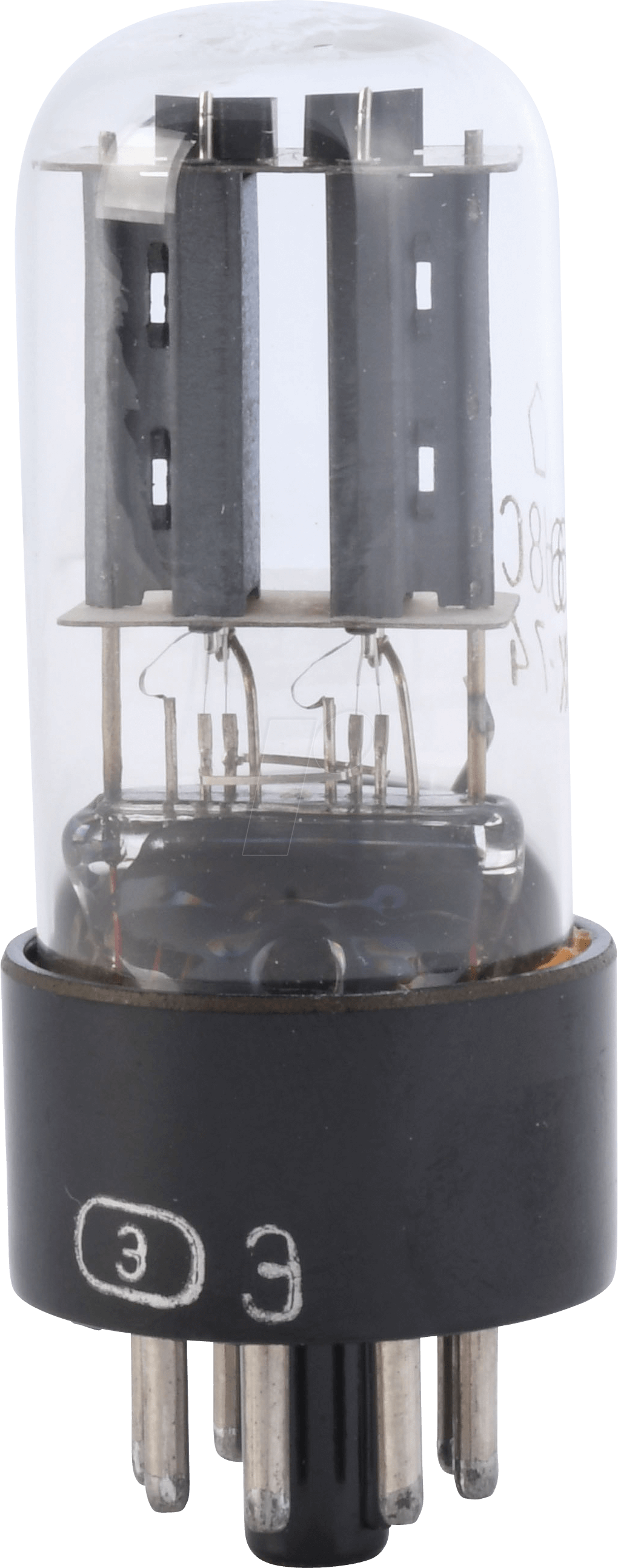TUBE ECC32 - Elektronenröhre, Doppel Triode, Octal, 8-pol, 6,3 V