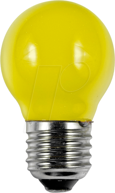 SCHI L277215004 - E27 G45x75 1W Gelb