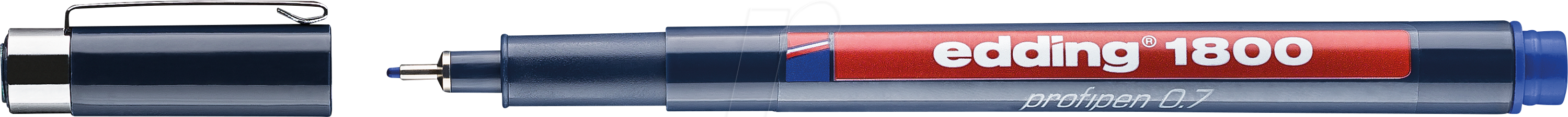 EDDING 1800-07BL - Präzisionsfeinschreiber, 0,70 mm, blau