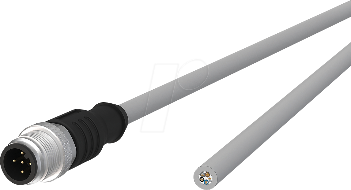 MC 142MJA10010 - Sensorleitung, M12, 5 pol, St > offenes Ende, 1 m