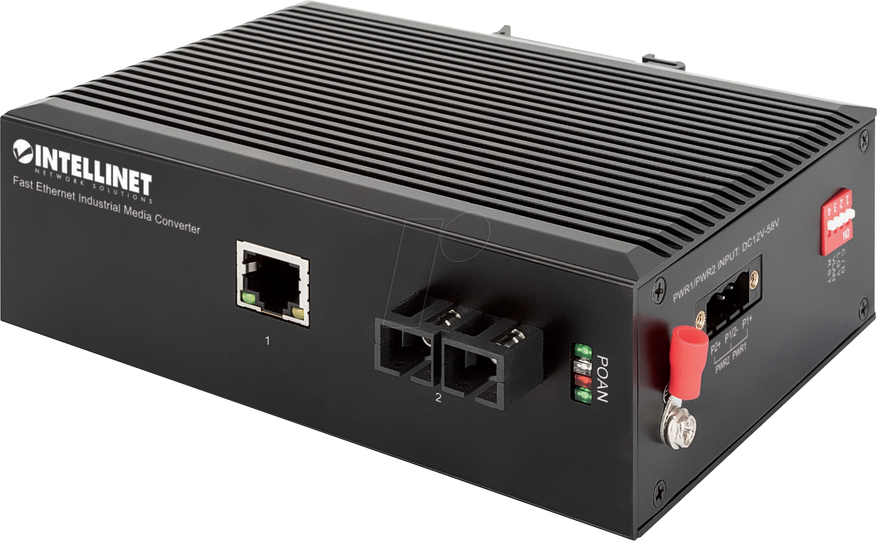 INT 508322 - Medienkonverter, Fast Ethernet, SC, Singlemode