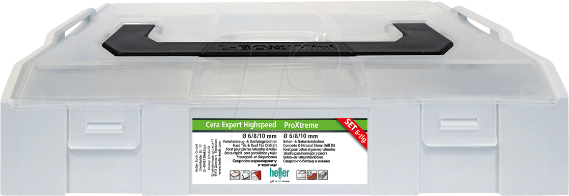 BOHR CERA SET 1 - Feinsteinzeugbohrersatz, M14, Cera Expert, 3 -teilig