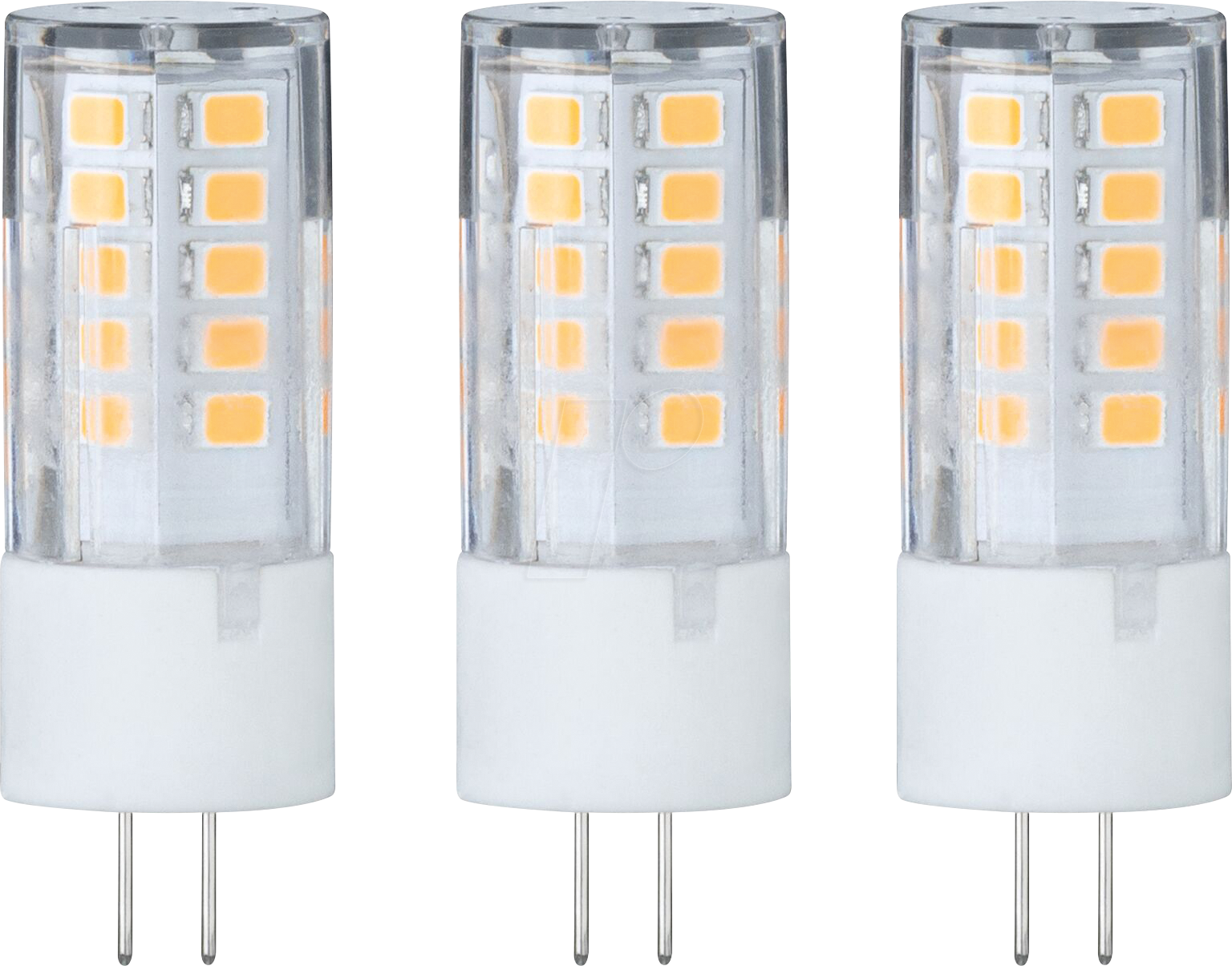 PLM 28814 - LED-Stiftsockellampe 3er STS G4, 3W, 300 lm, 2700 K