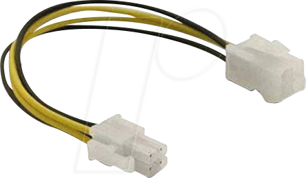 DELOCK 84954 - Verlängerungskabel P4 4 Pin Stecker > P4 4 Pin Buchse 30 cm