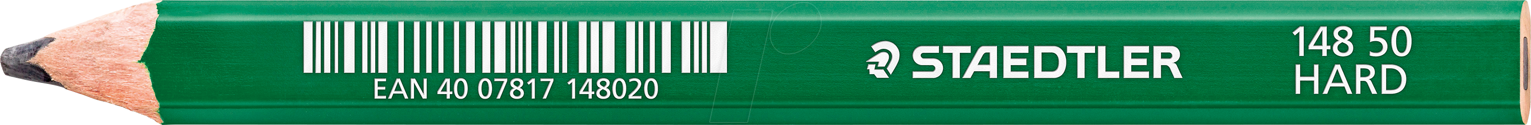 STAEDTLER 14850 - Zimmermannsbleistift, 1-2 mm, Härtegrad hart