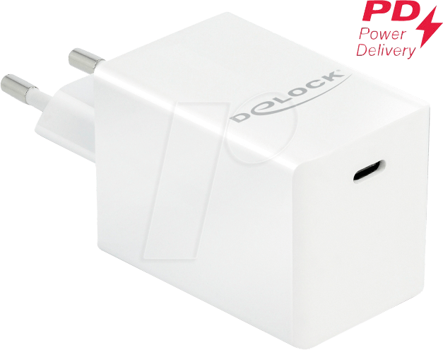 DELOCK 41447 - USB-Ladegerät 5-20 V, 3 A, 60 W, USB-C
