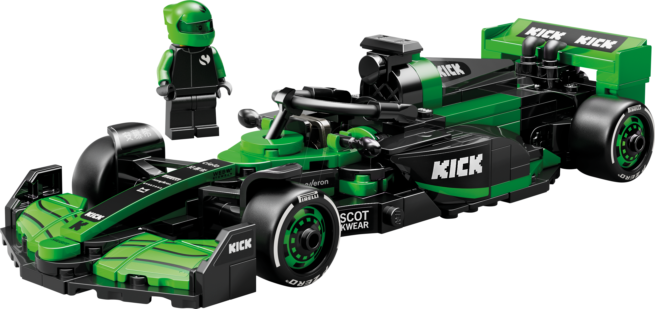 Thumbnail - LEGO 77247 - LEGO® Speed Champions - KICK Sauber F1® Team C44 Rennauto