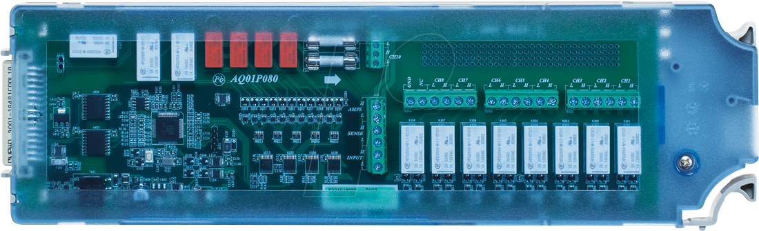 Thumbnail - DAQ-909 - Datenlogger 8+2-Kanal Hochspannungs/-strom Multiplexer für DAQ-9